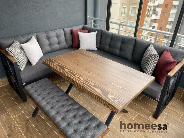 Hand Balkon Köşe Takımı